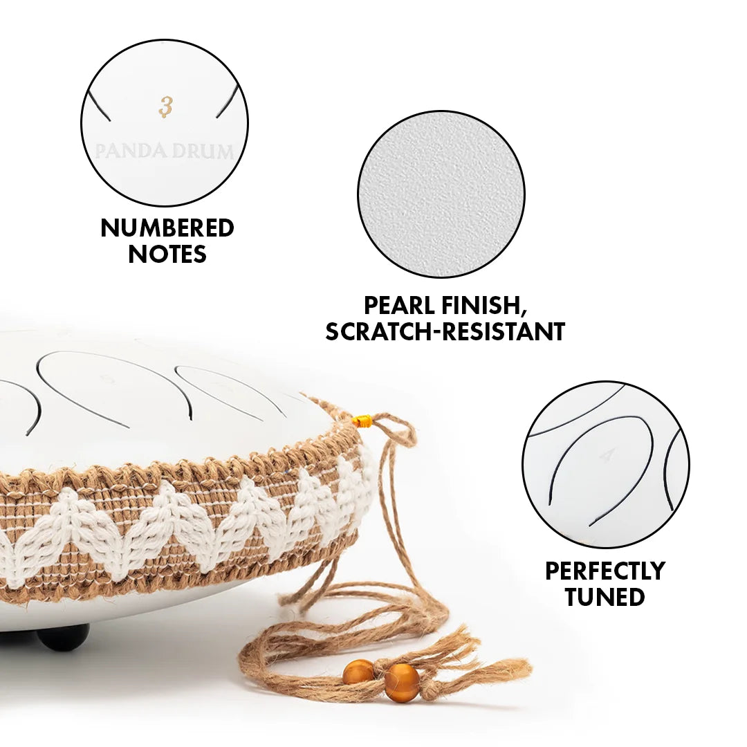 ESCAPE TO CALMNESS WITH PANDA DRUM® PRO 15 NOTES